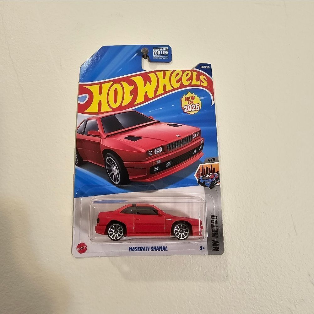 HotWheels Maserati Shamal HotWheels Metro New For 2025